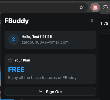 Logged in
