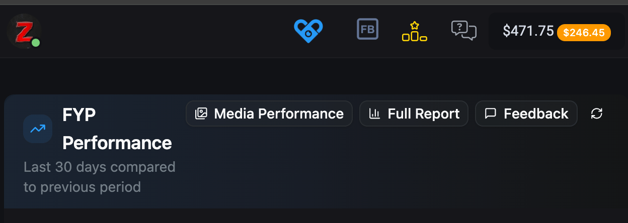 Feedback button