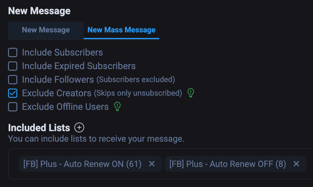 Auto Renew Per Tier Preview