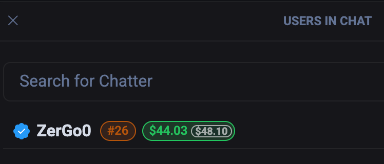 Livestream Badges Top Supporters Badge preview