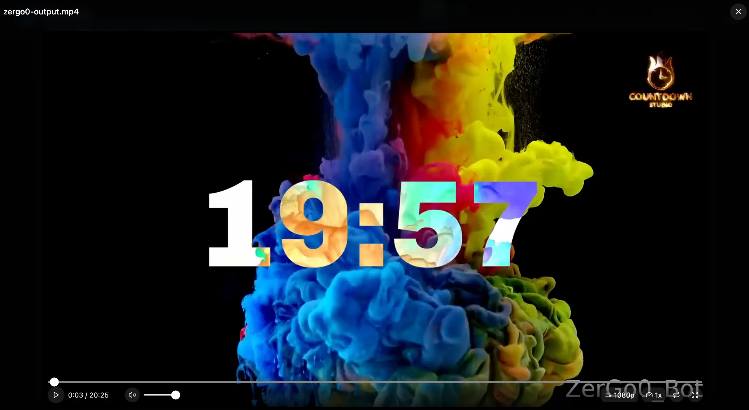 Video player preview